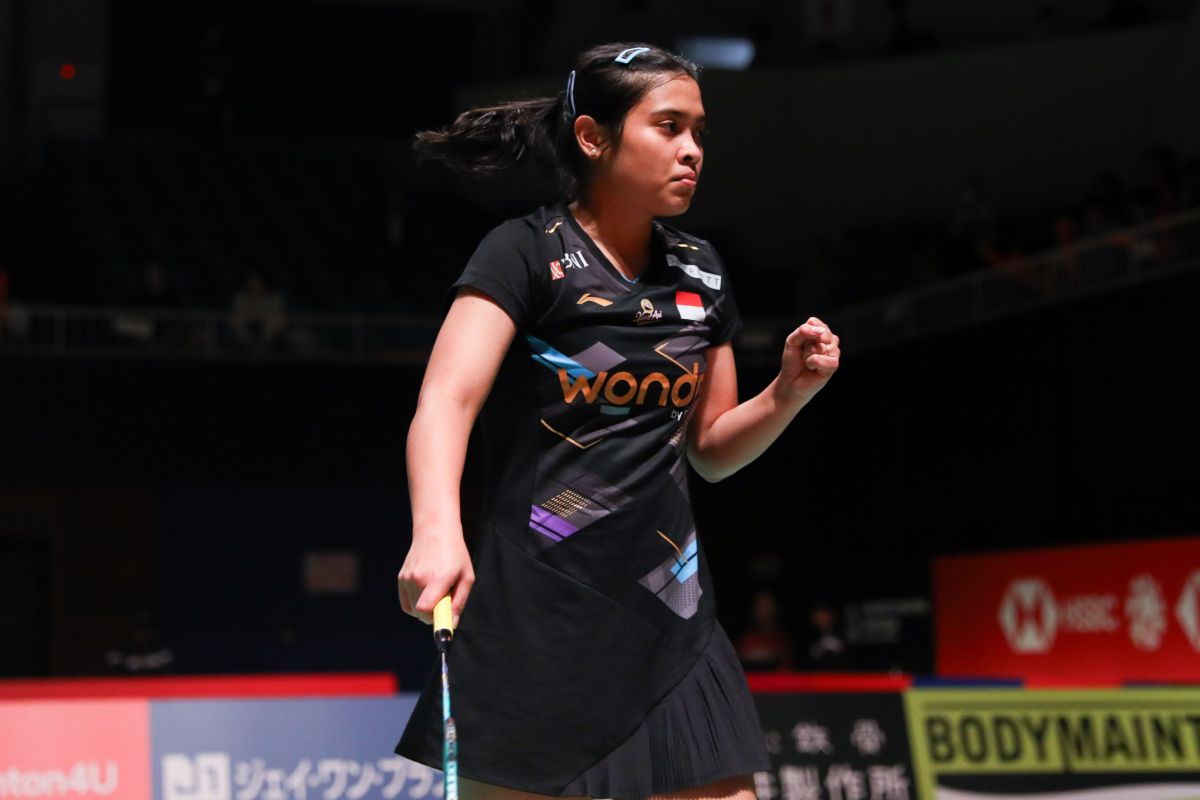 Gregoria melangkah ke perempat final usai kalahkan Intanon